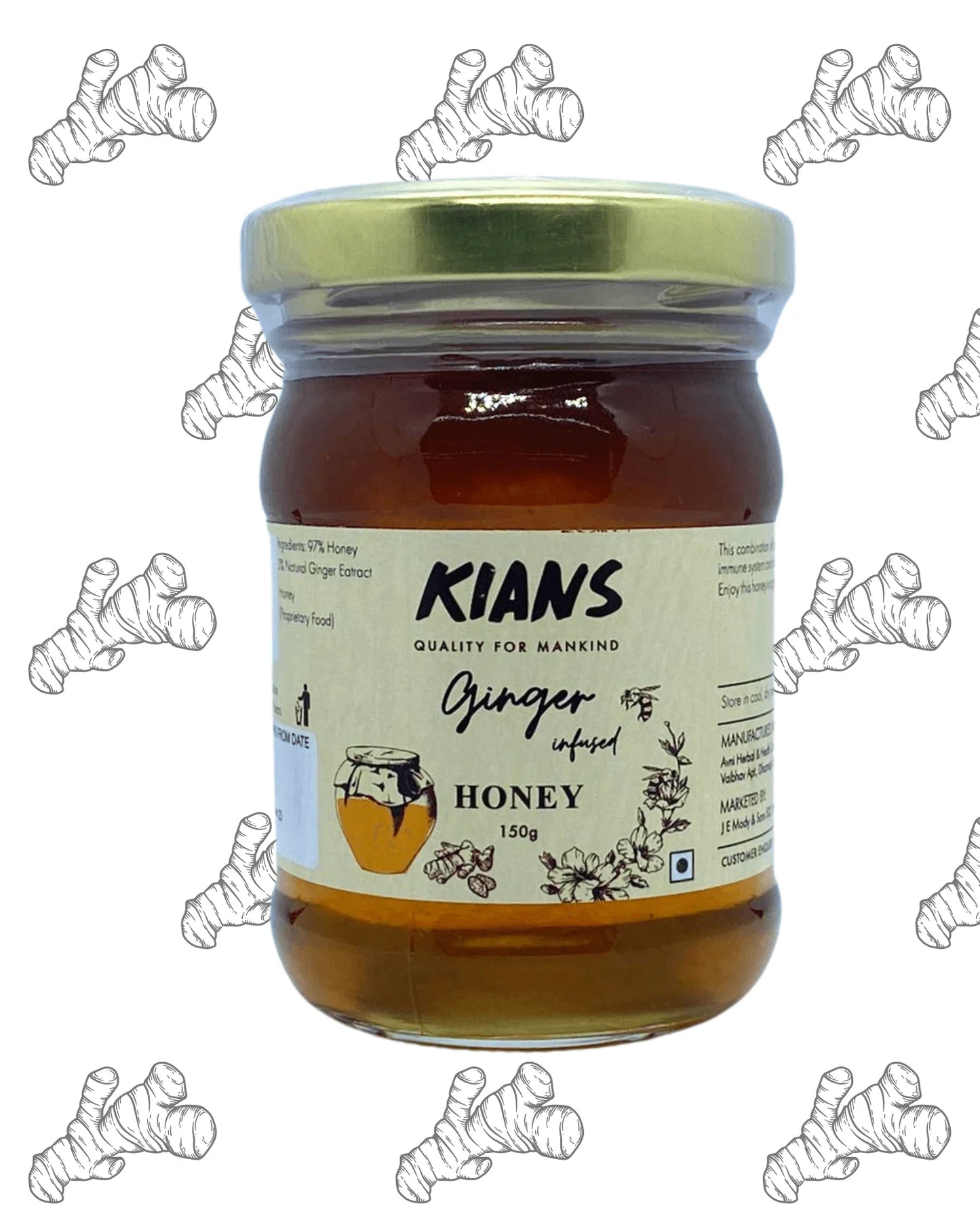 Ginger Infused Honey