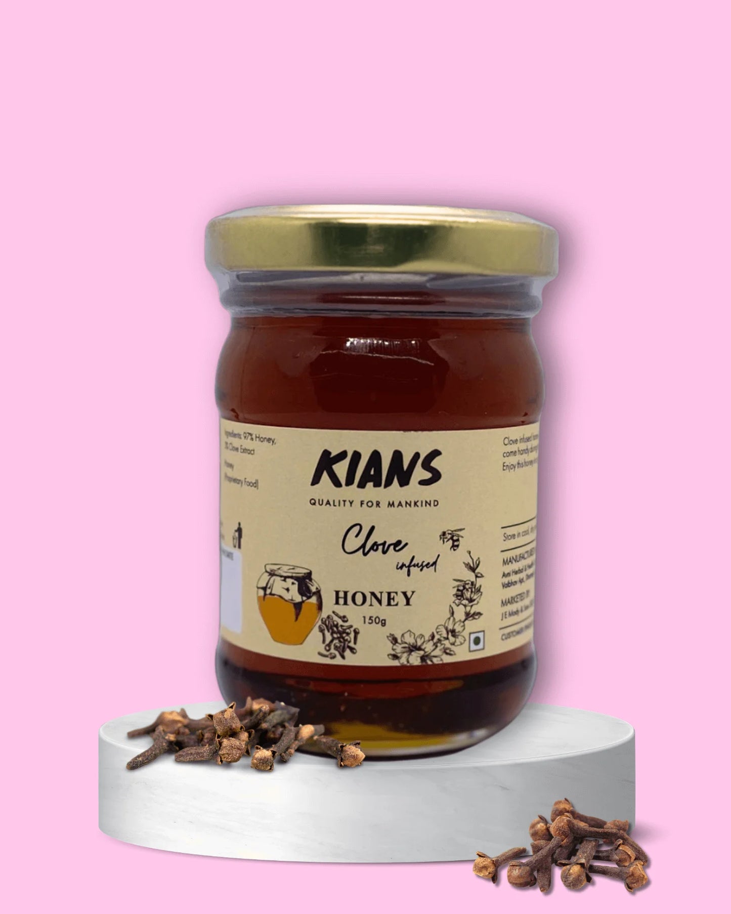 Clove Infused Honey