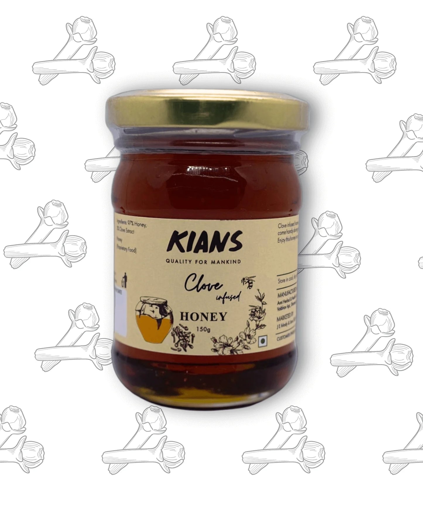 Clove Infused Honey