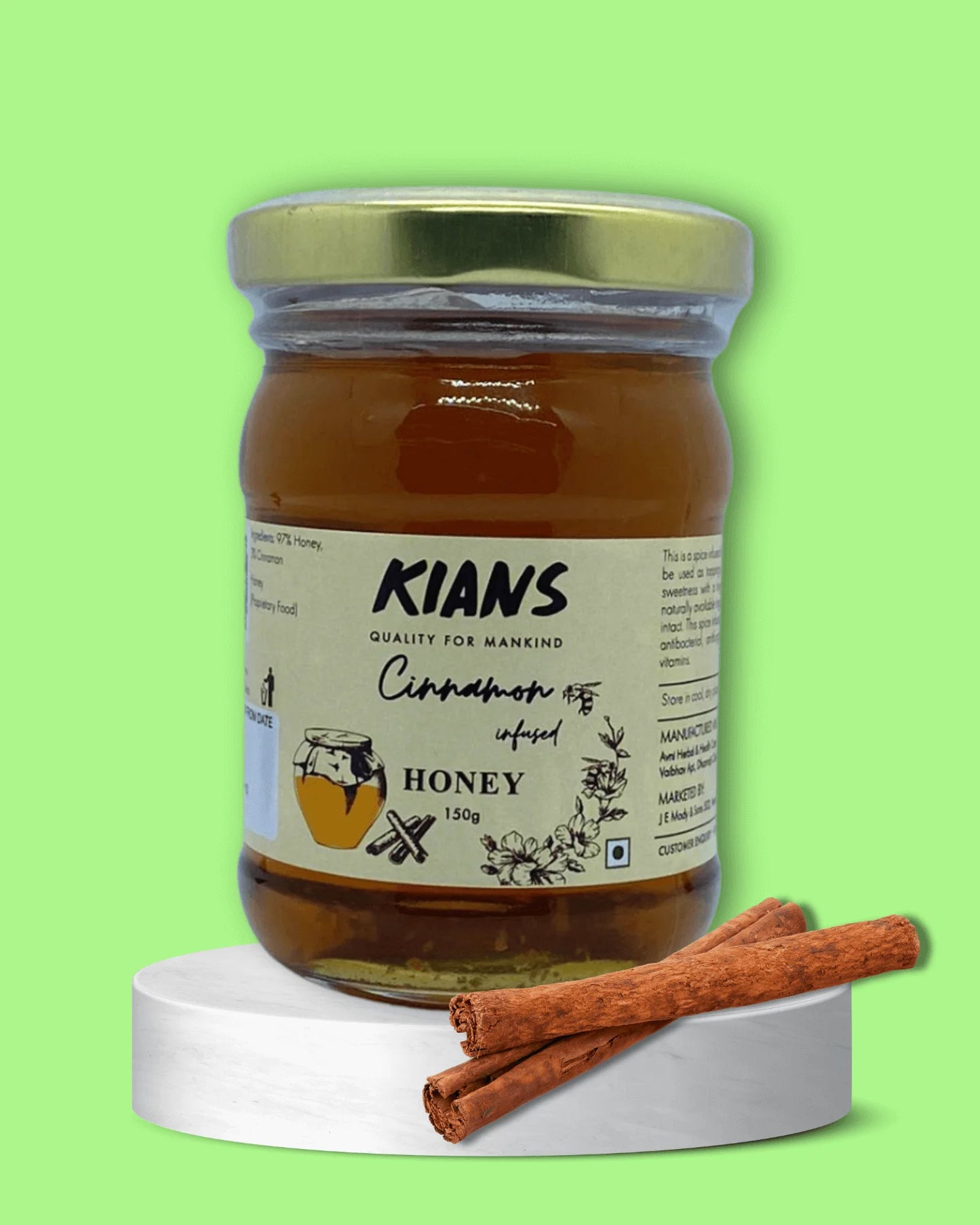 Cinnamon Infused Honey